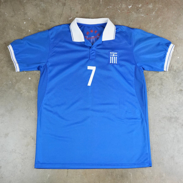 Greece #7 Samaras Jersey