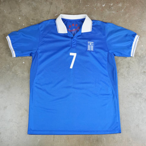 Greece #7 Samaras Jersey