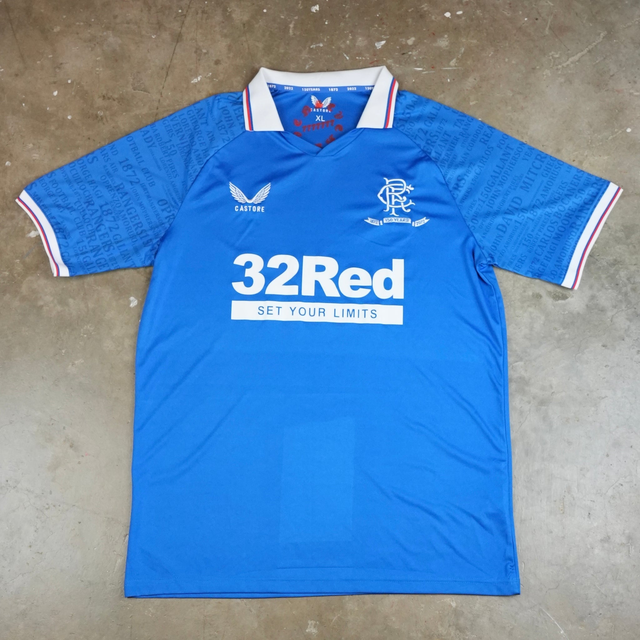 32 Red Set Your Limits Jersey