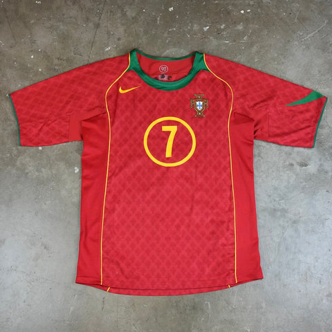 Portugal #7 Figo 90's Jersey