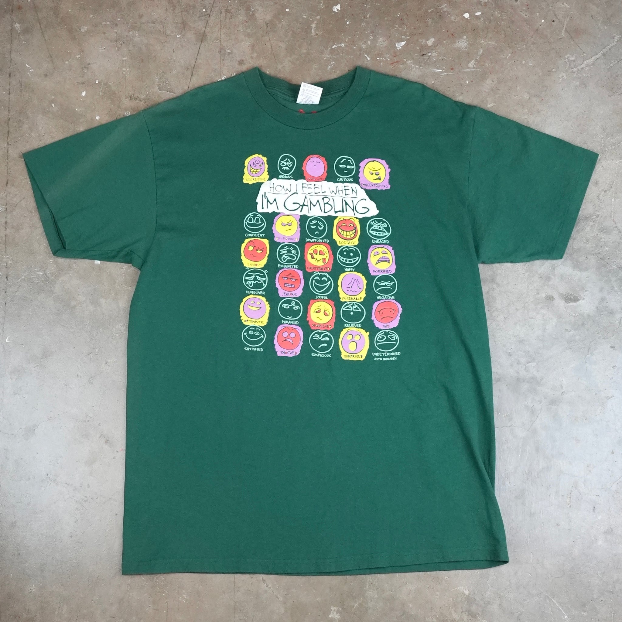 How I Feel When I'm Gambling 1996 T-Shirt
