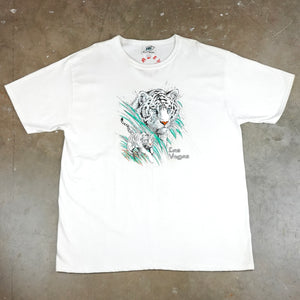 Glitter Tiger Las Vegas 90's T-Shirt