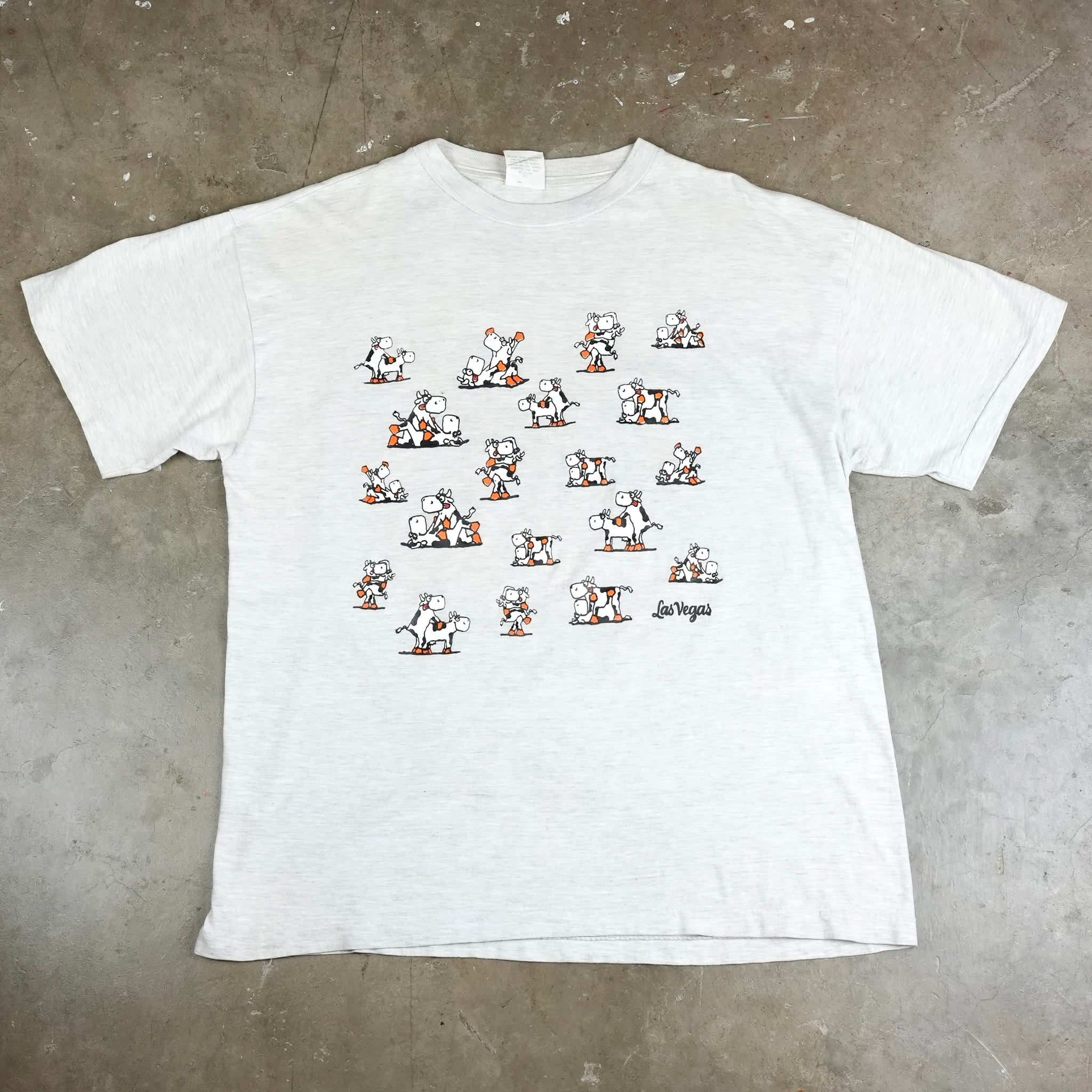 Cow S*x Positions Las Vegas 90's T-Shirt