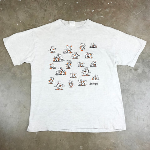 Cow S*x Positions Las Vegas 90's T-Shirt