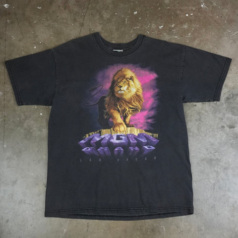 MGM Grand Lion w/Pink Effect 90's T-Shirt