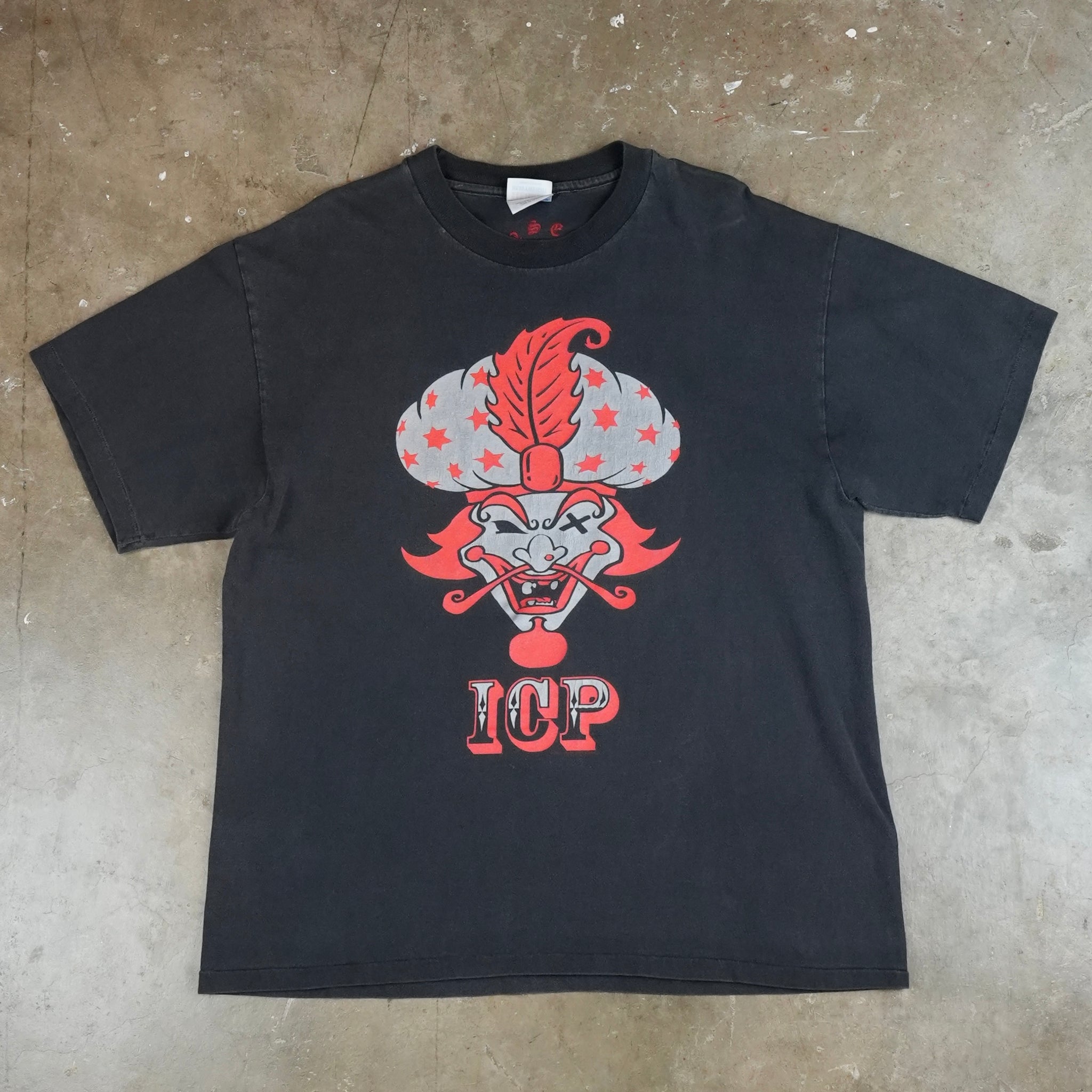 Insane Clown Posse Red and Silver Clown 90's T-Shirt