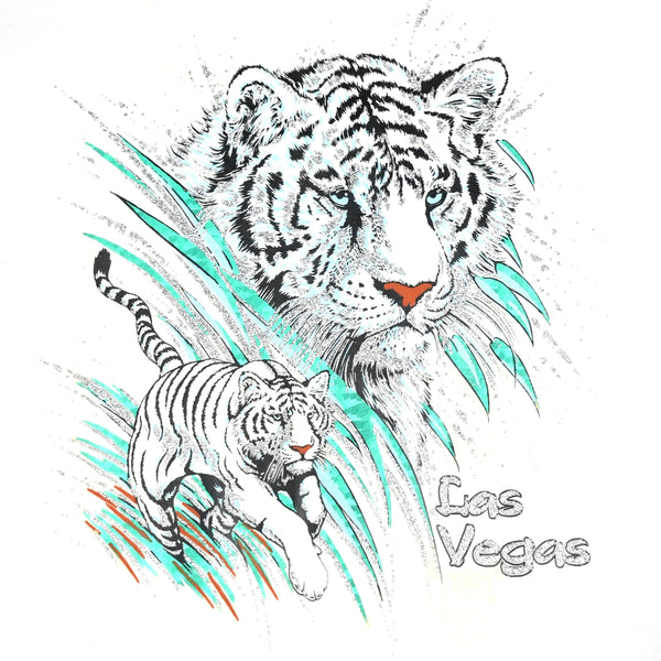 Glitter Tiger Las Vegas 90's T-Shirt