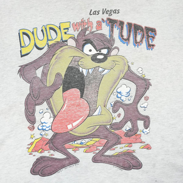 Taz/Dude with a Tude 00's T-Shirt