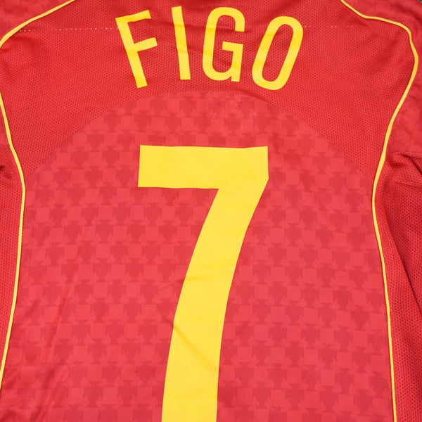 Portugal #7 Figo 90's Jersey