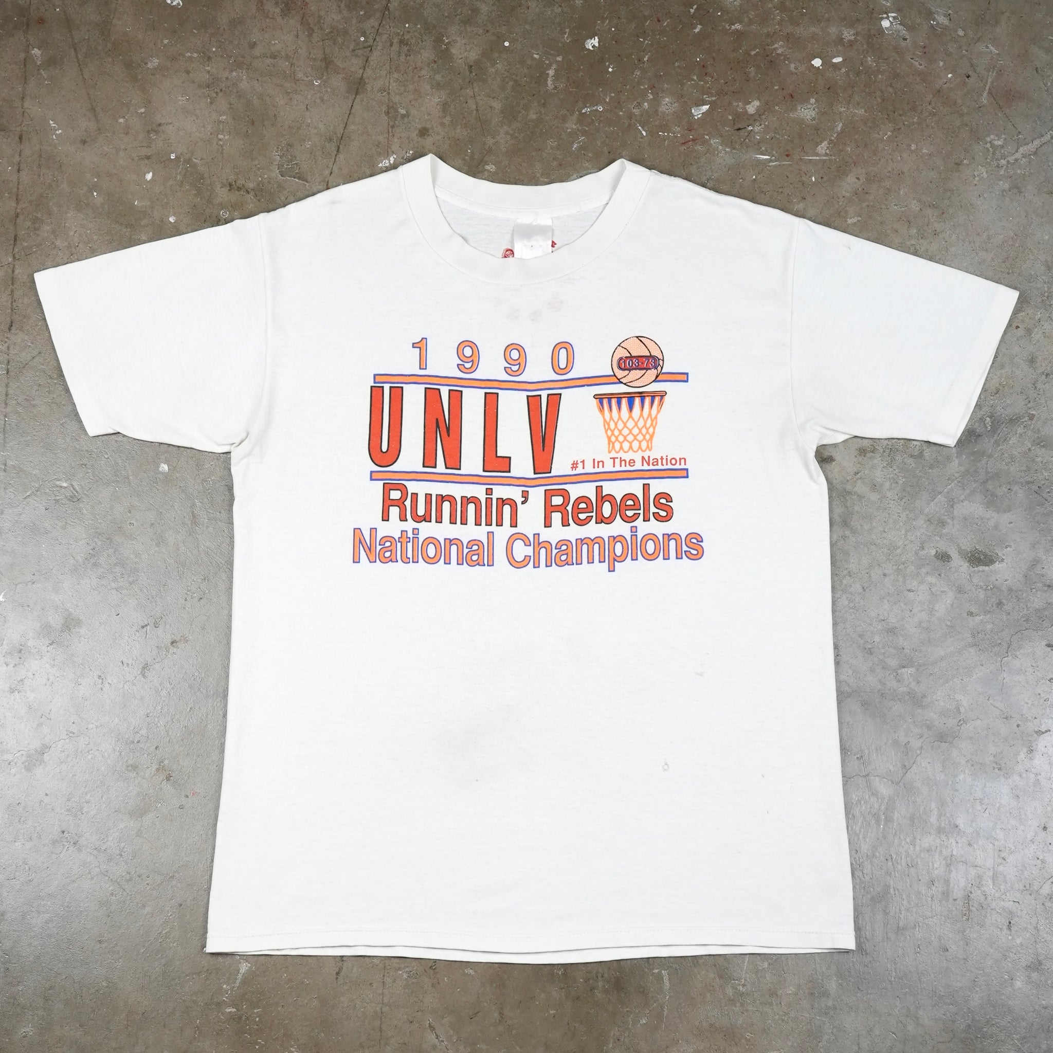 UNLV 1990 Basketball National Champions T-shirt