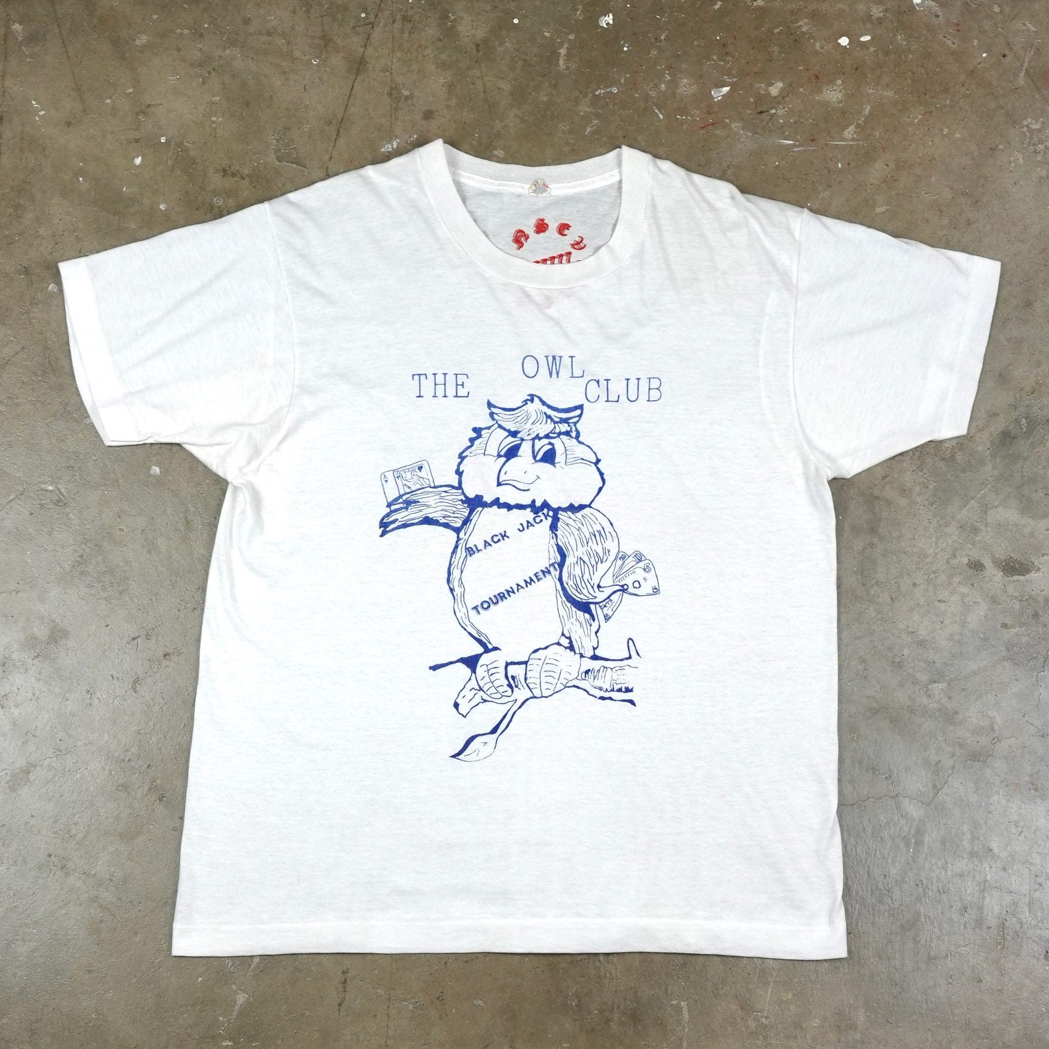 Owl Club Black Jack 90's T-Shirt