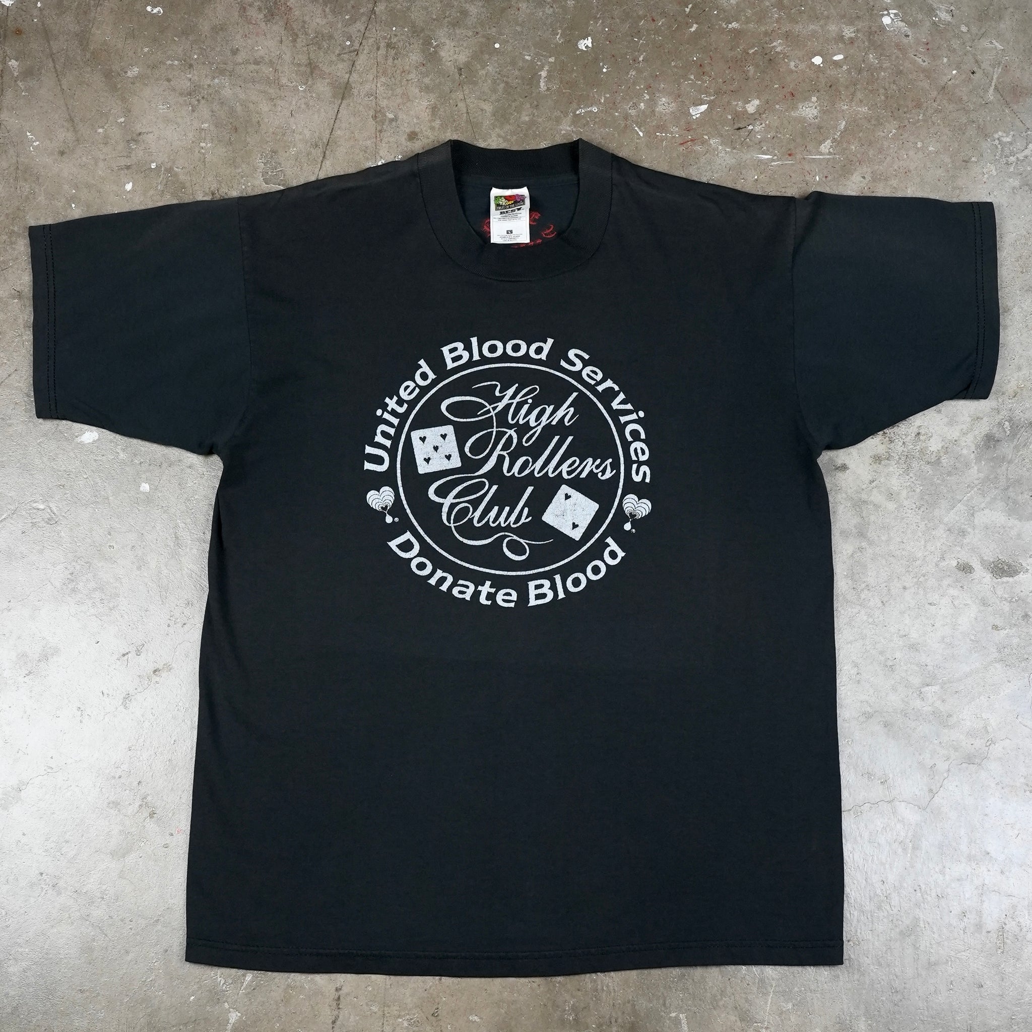 United Blood Services High Rollers Club 00's T-Shirt