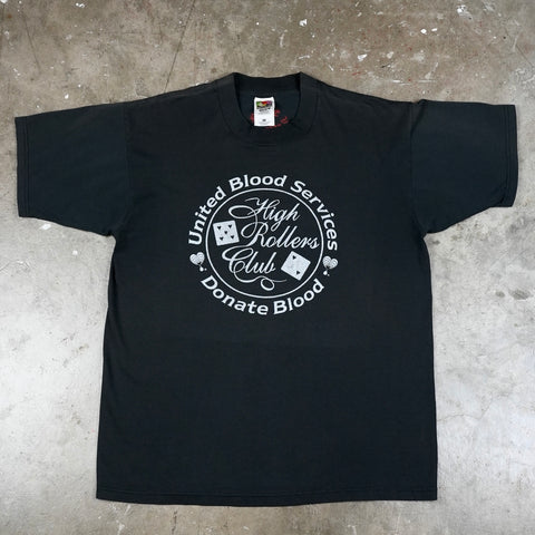 United Blood Services High Rollers Club 00's T-Shirt