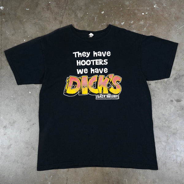 Last Resort "They Have Hooters We Have Dicks" 00's T-Shirt