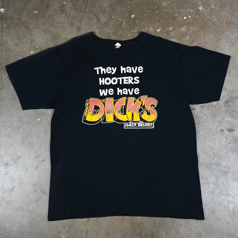 Last Resort "They Have Hooters We Have Dicks" 00's T-Shirt