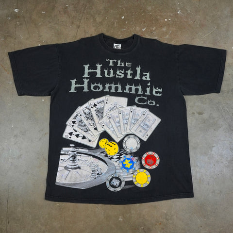The Hustler Homie in Glitter 00's T-Shirt