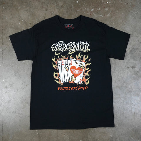 Aerosmith Flaming 2's 20's T-Shirt