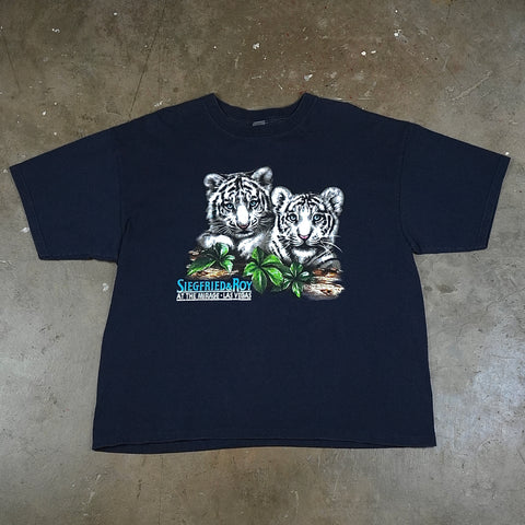 Siegfried and Roy at Mirage White Tigers 90's T-Shirt