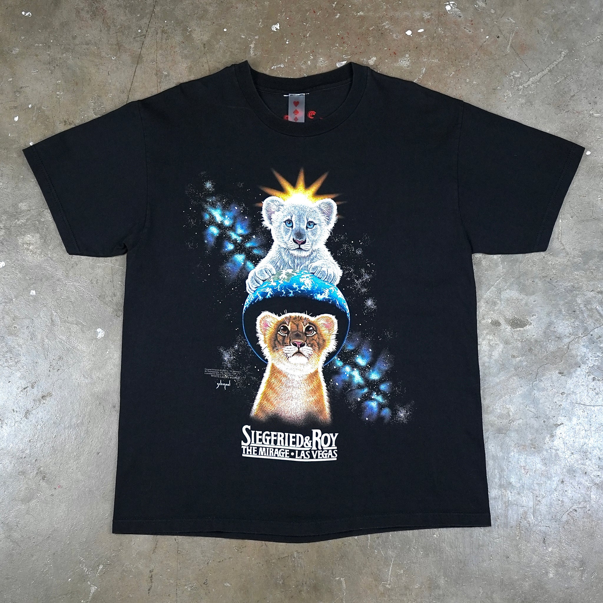 Siegfried and Roy at the Mirage Baby Tigers 90's T-Shirt