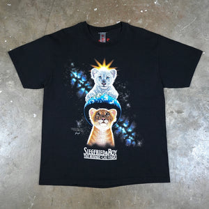 Siegfried and Roy at the Mirage Baby Tigers 90's T-Shirt