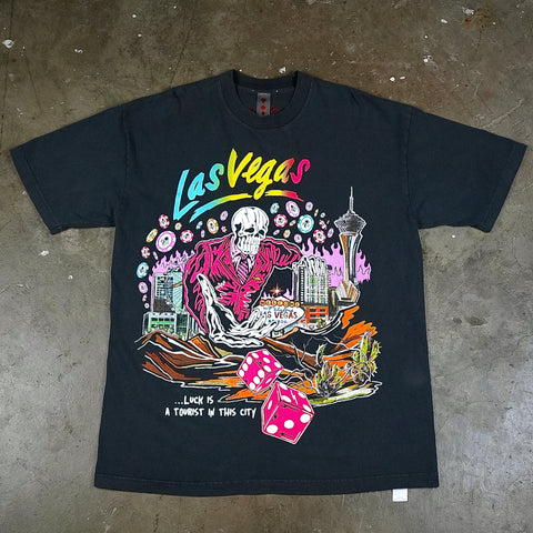Warren Lotas 'Luck is a Tourist' T-Shirt