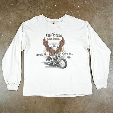 Harley Davidson Las Vegas Eagle 2001 Long Sleeve T-Shirt