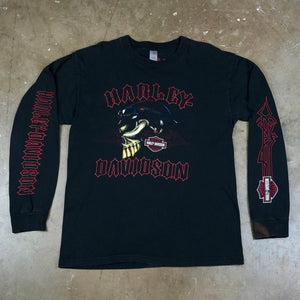 Harley Davidson Las Vegas Skull 2008 Long Sleeve T-Shirt