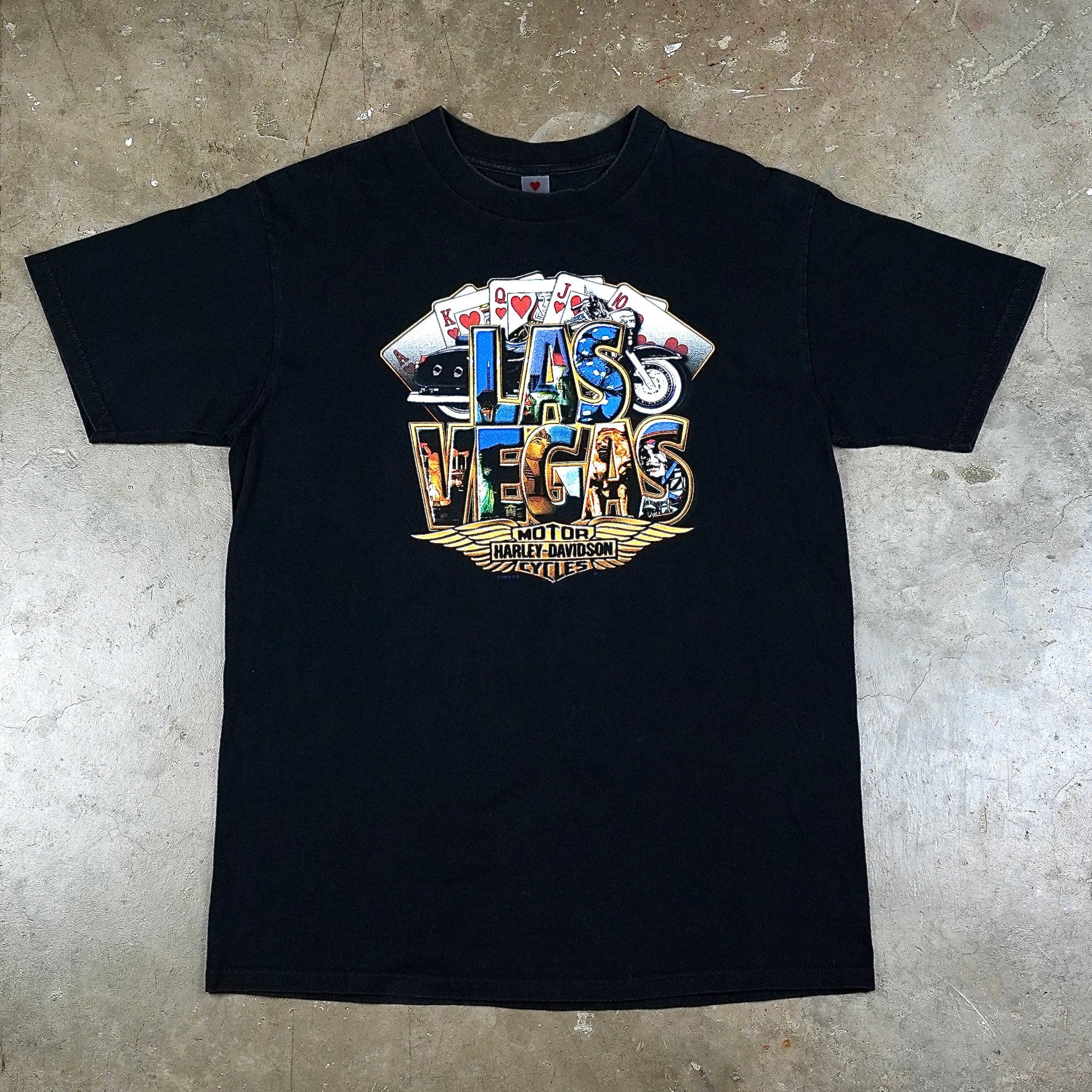 Harley Davidson Royal Flush 1998 T-Shirt