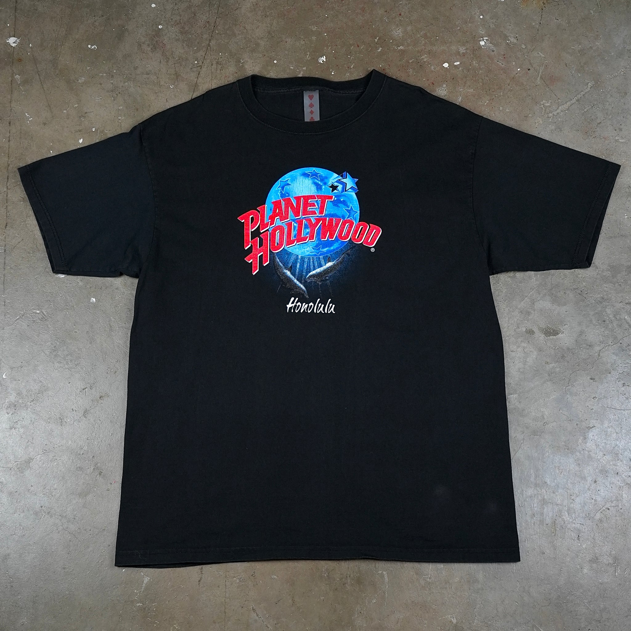 Planet Hollywood Honolulu Whale 90's T-Shirt