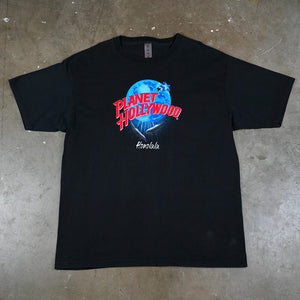 Planet Hollywood Honolulu Whale 90's T-Shirt