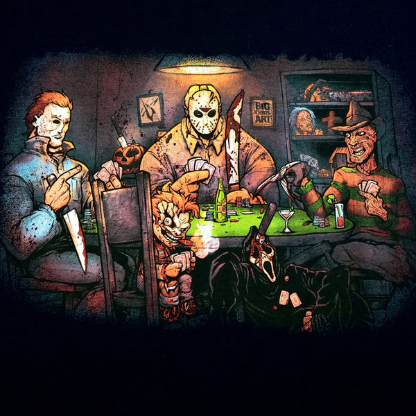Villains Playing Poker 20's T-Shirt
