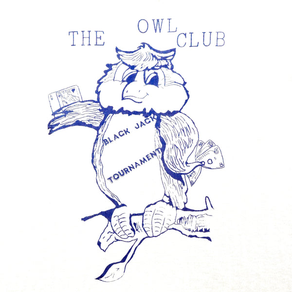 Owl Club Black Jack 90's T-Shirt