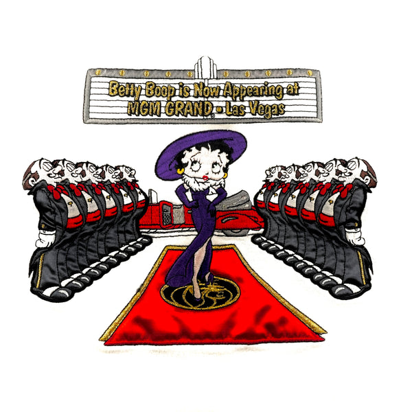 Betty Boop Now Appearing Stitched Patched 1997 T-Shirt