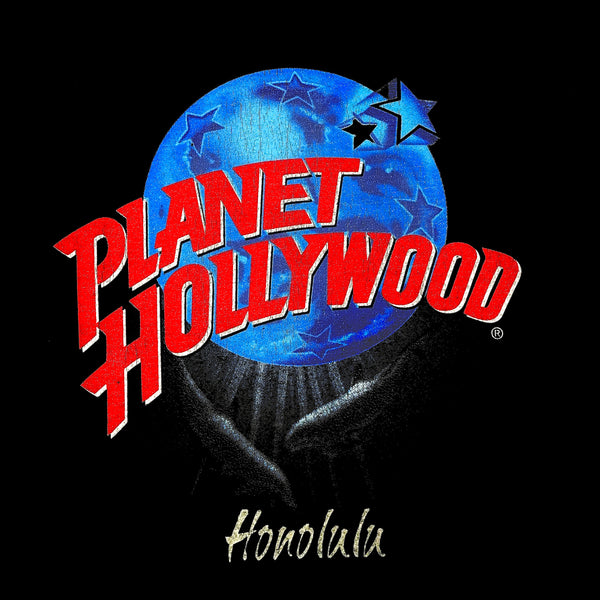 Planet Hollywood Honolulu Whale 90's T-Shirt