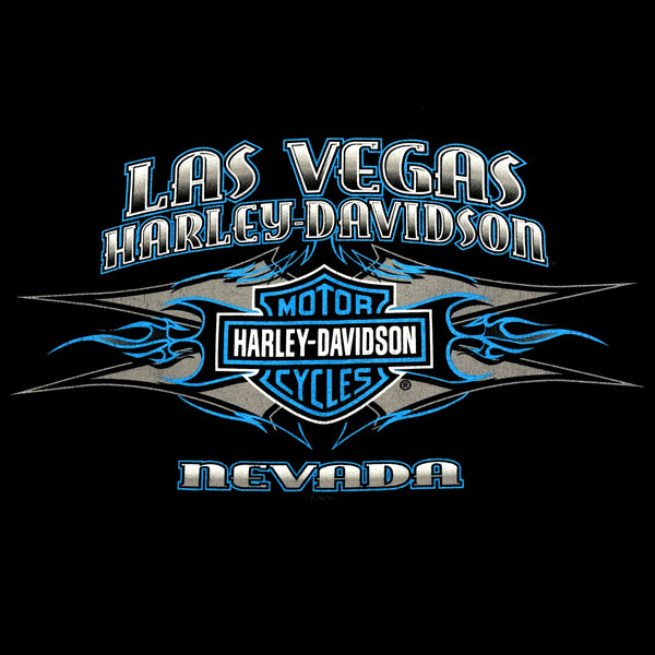 Harley Davidson Las Vegas Skeleton Hand Sleeves 2009 T-Shirt