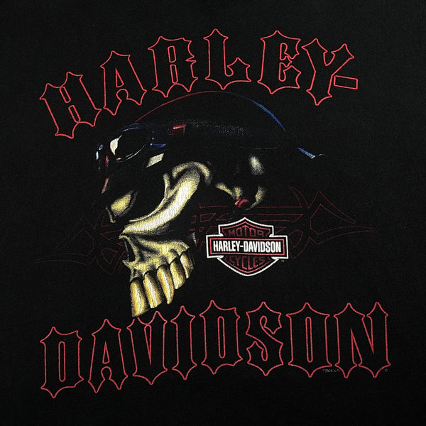 Harley Davidson Las Vegas Skull 2008 Long Sleeve T-Shirt