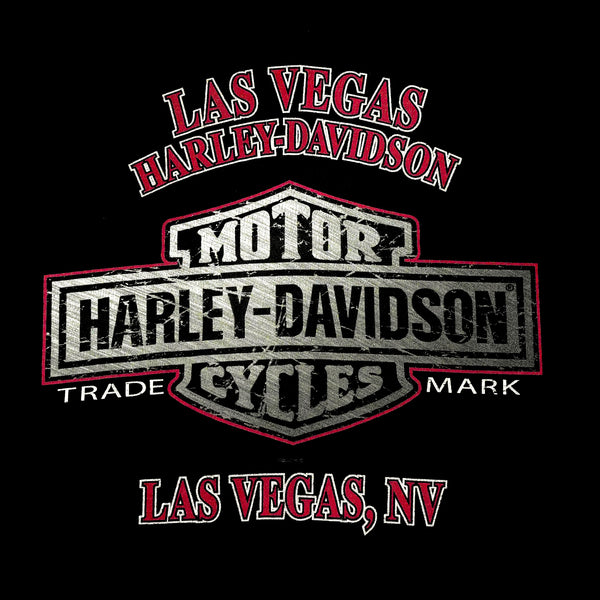 Harley Davidson Las Vegas Skull 2008 Long Sleeve T-Shirt