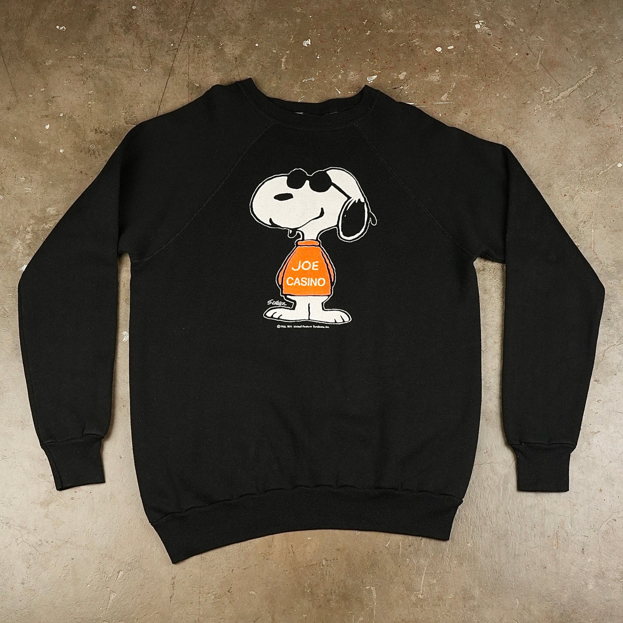 Snoopy Joe Casino 70's Crewneck Sweater