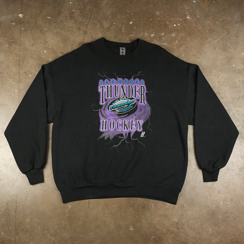 Thunder Hockey 90's Crewneck Sweatshirt