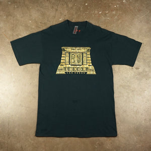 Luxor Gold Puff Print 90's T-Shirt