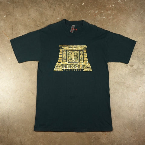 Luxor Gold Puff Print 90's T-Shirt