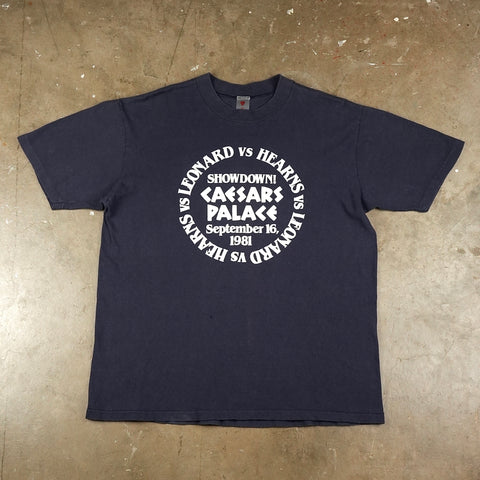 Caesars Palace Leonard vs Hearns Boxing 1981 T-Shirt