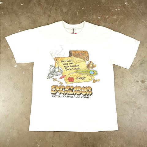 Excalibur Dear Artie Letter w/Glitter 00's T-Shirt