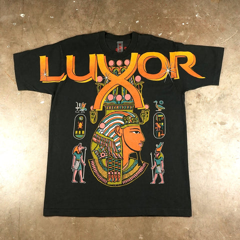 Luxor All Over Pharaoh Print 90's T-Shirt