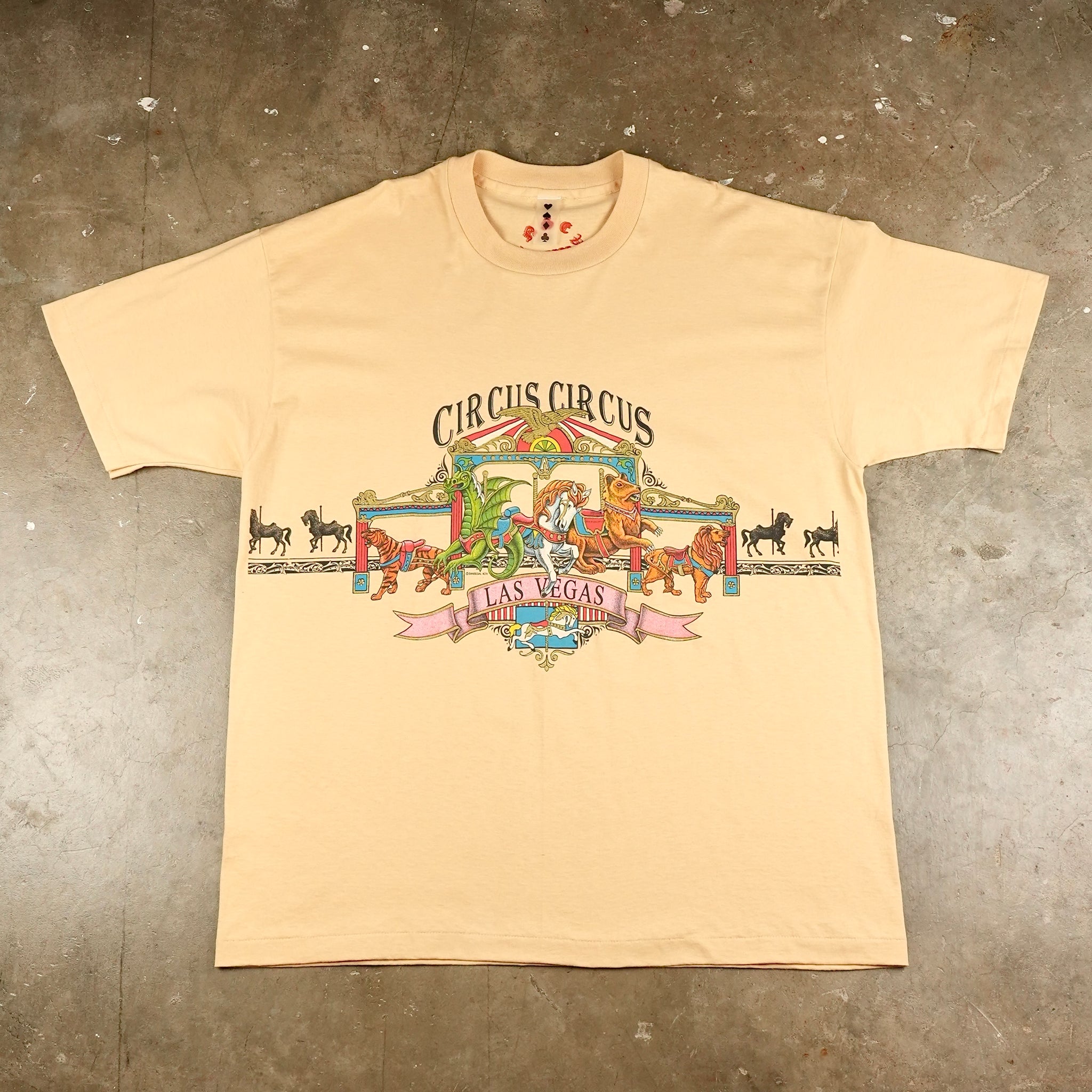 Circus Circus Carousel 00's T-Shirt