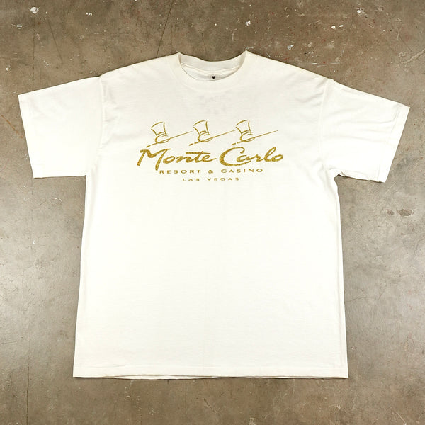 Monte Carlo Gold Sparkle 00's T-Shirt