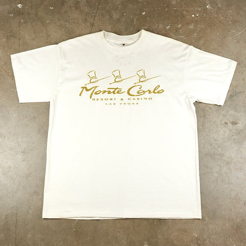 Monte Carlo Gold Sparkle 00's T-Shirt