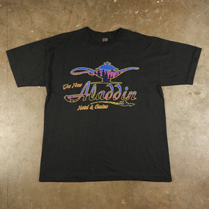 Aladdin Gold Glitter Lamp 80's T-Shirt