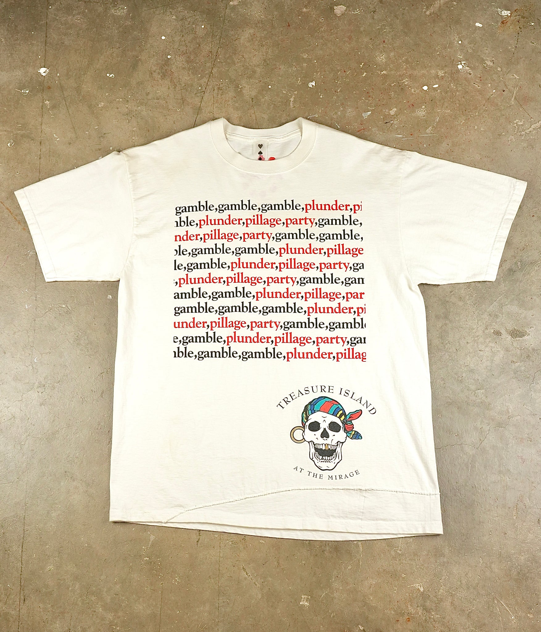 Treasure Island Gamble Plunder 00's T-Shirt
