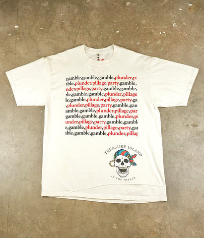 Treasure Island Gamble Plunder 00's T-Shirt